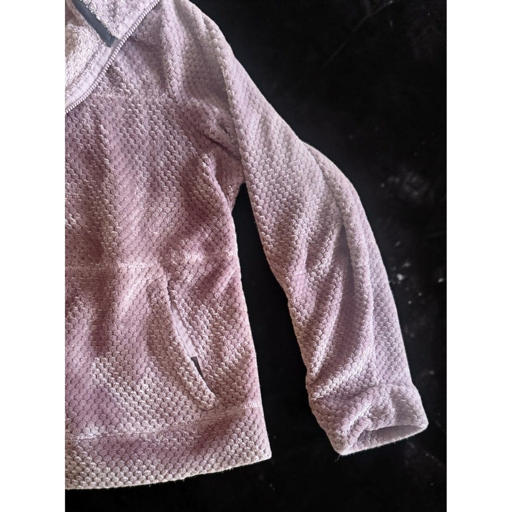 Free Country Womens XXL Lavender Waffle Fleece Full Zip Jacket Honeycomb - Picture 7 of 12